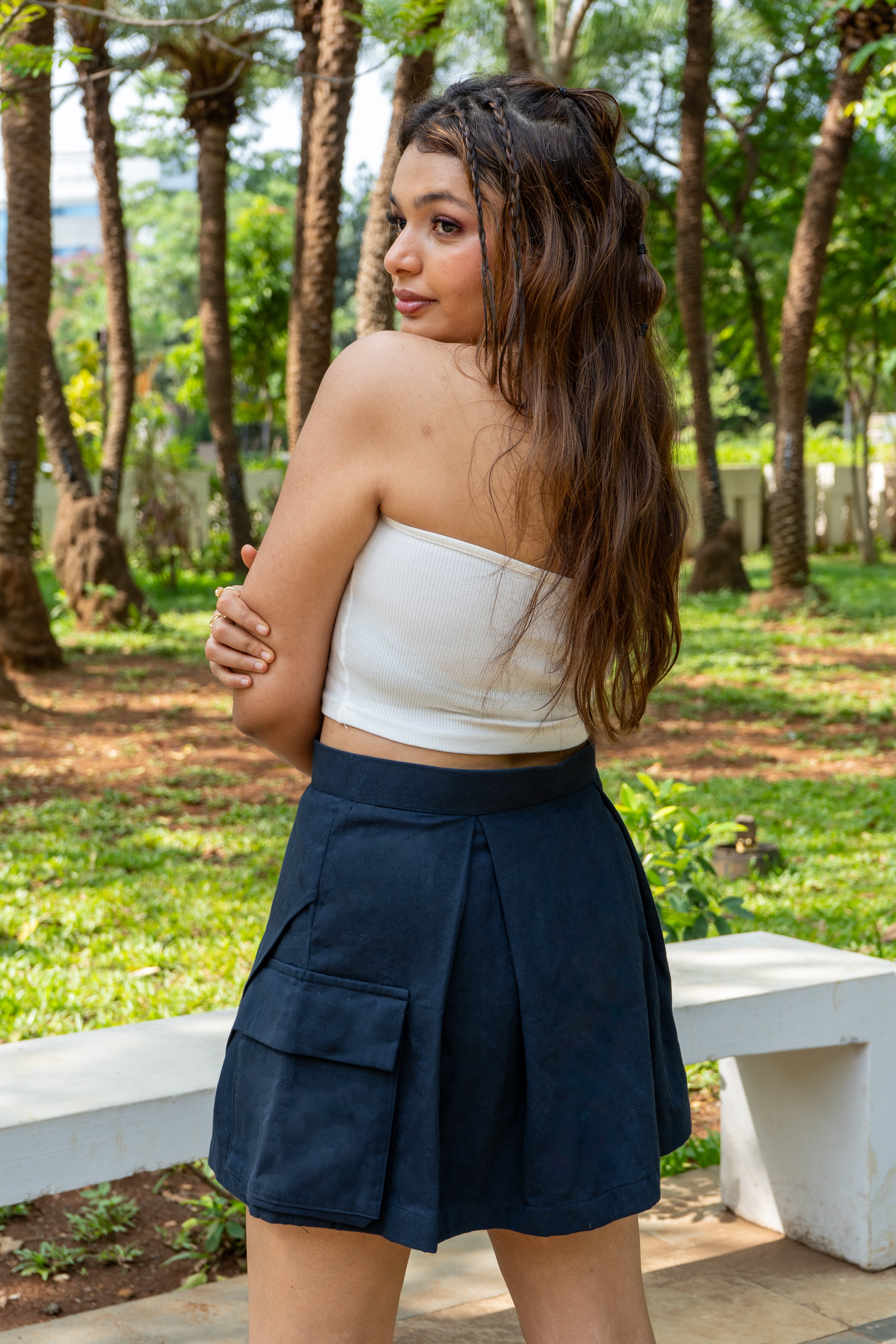 Blue Aura Skort