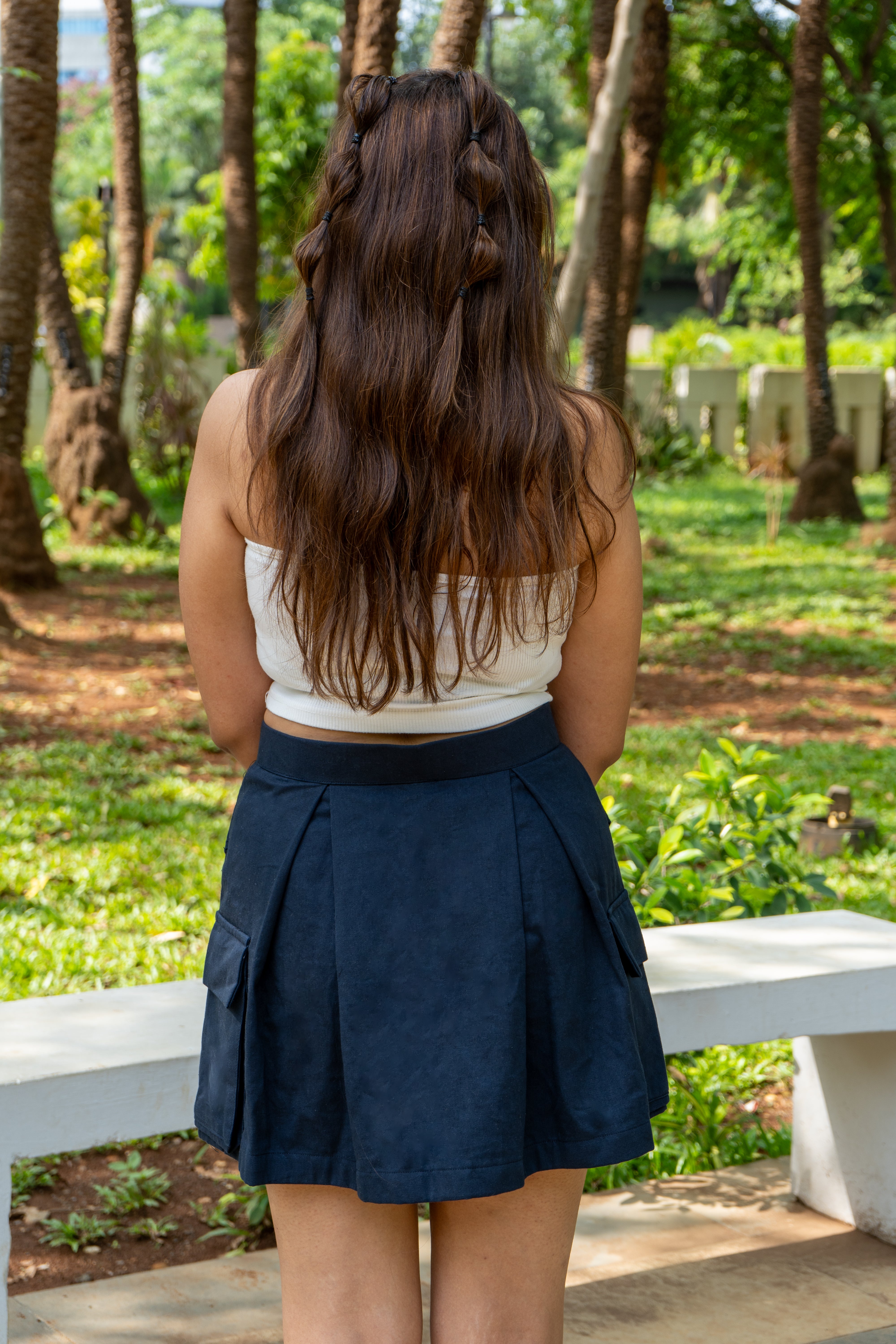 Blue Aura Skort