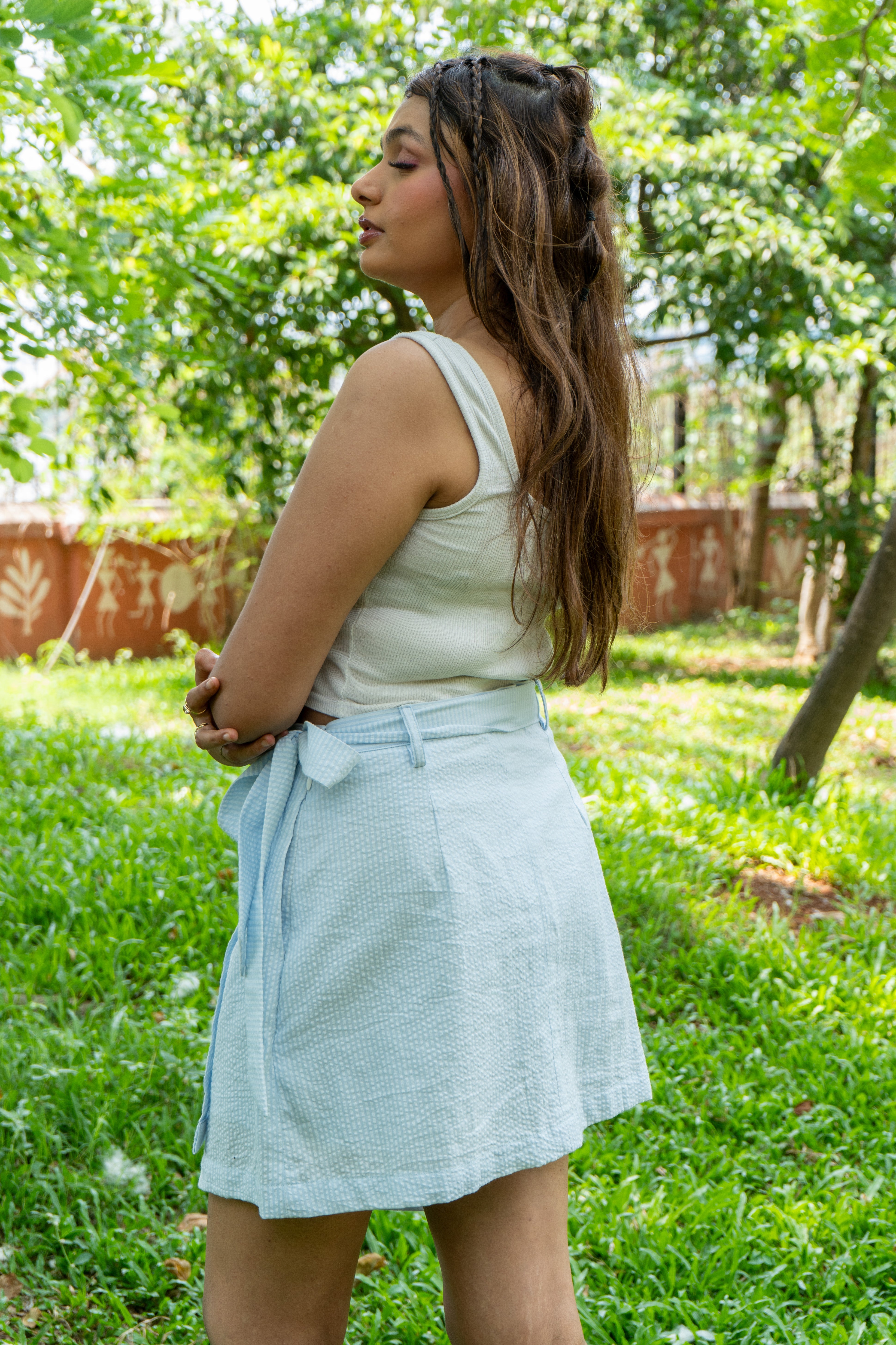 Sky Whispers Skort
