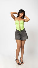 Lacey corset top