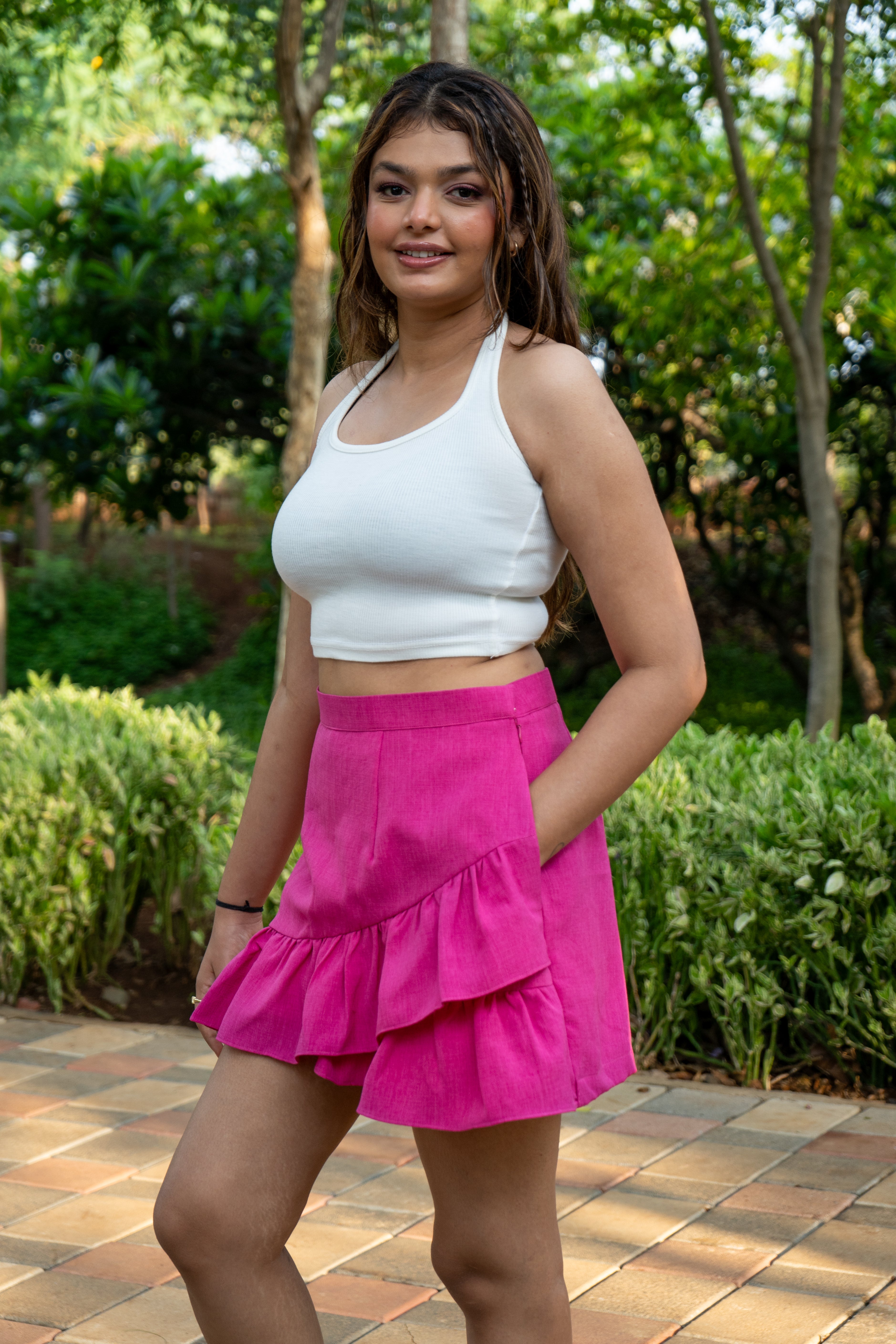 Pink sorbet Skort