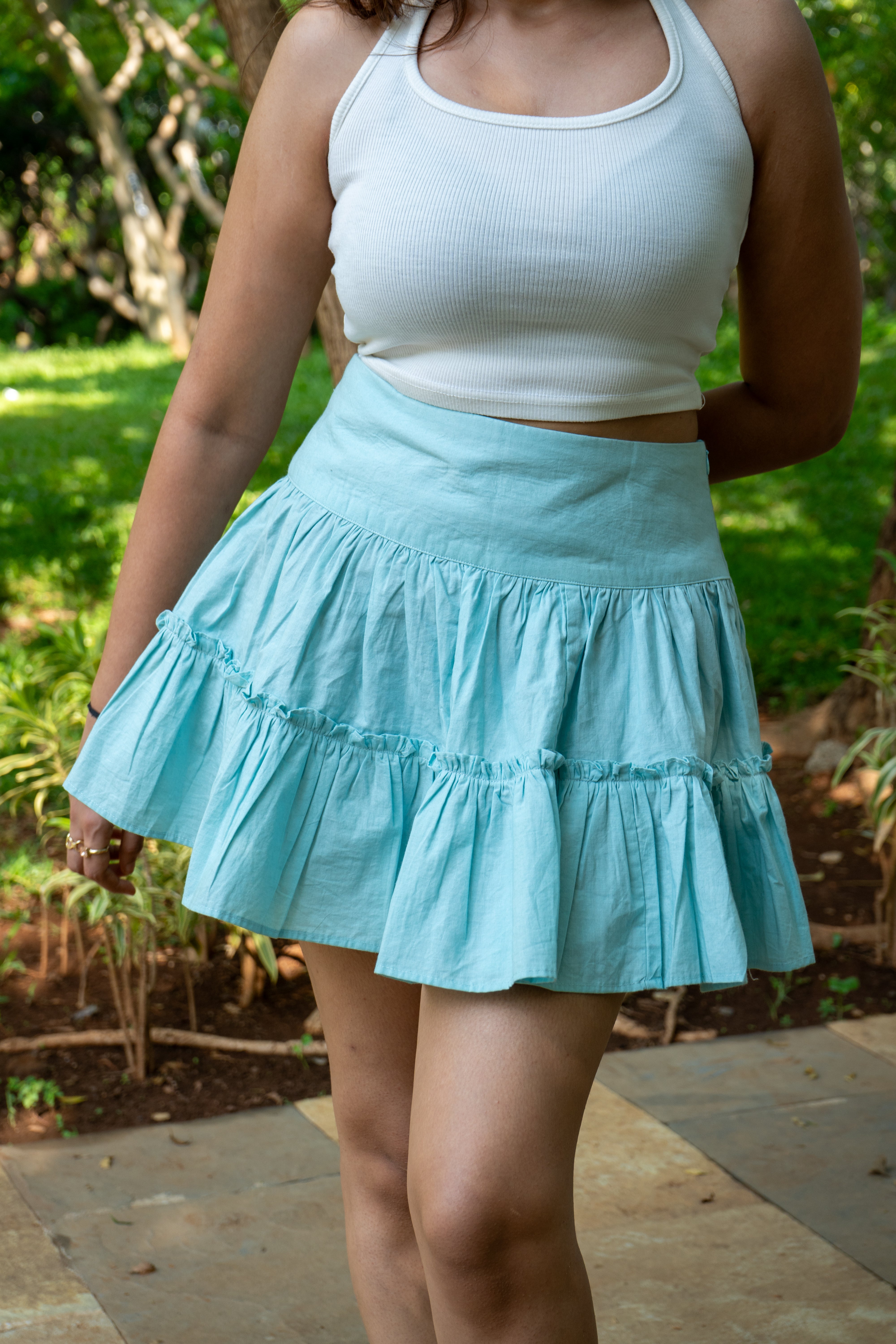 Sea Breeze Skort