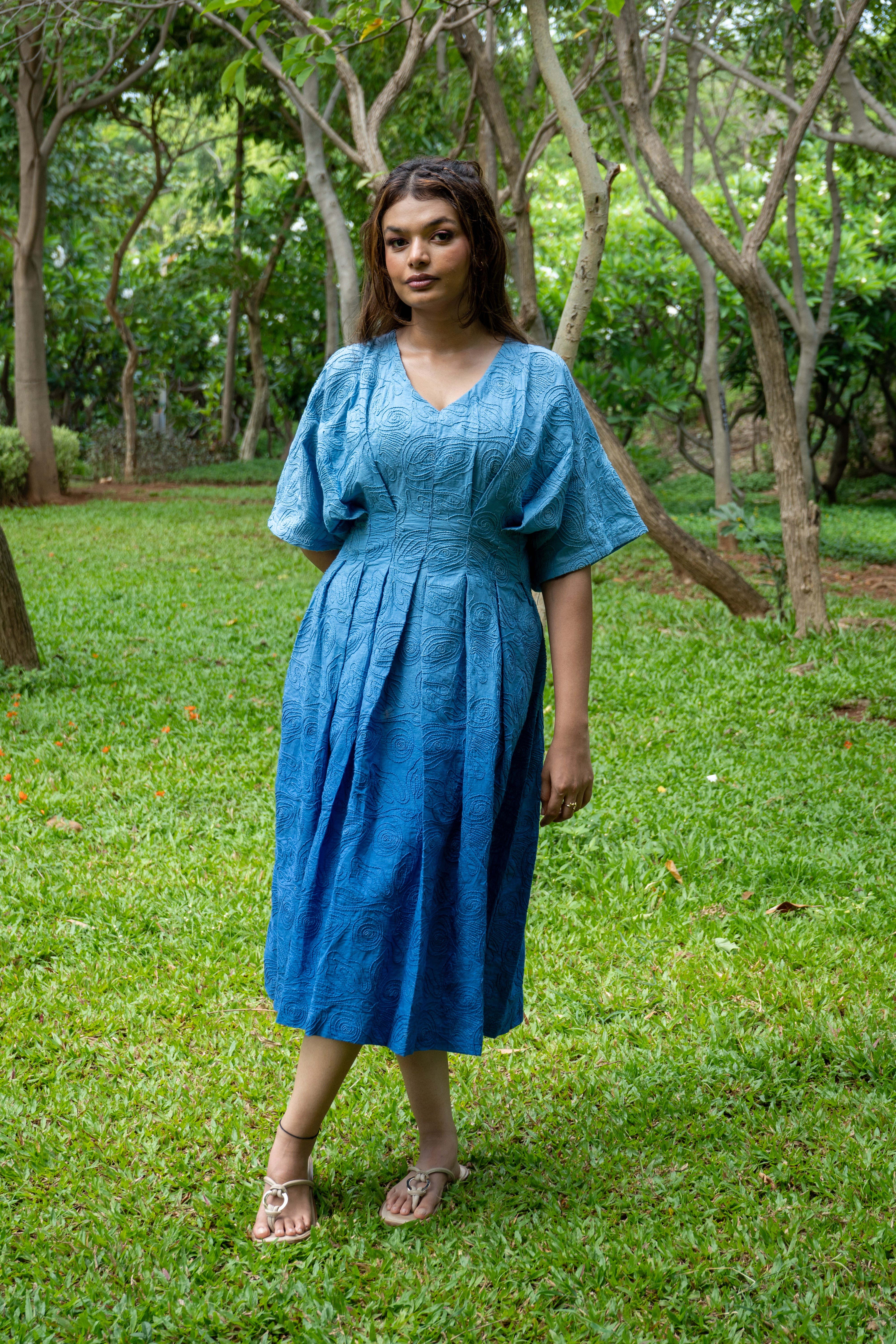 Ocean Whirl Dress