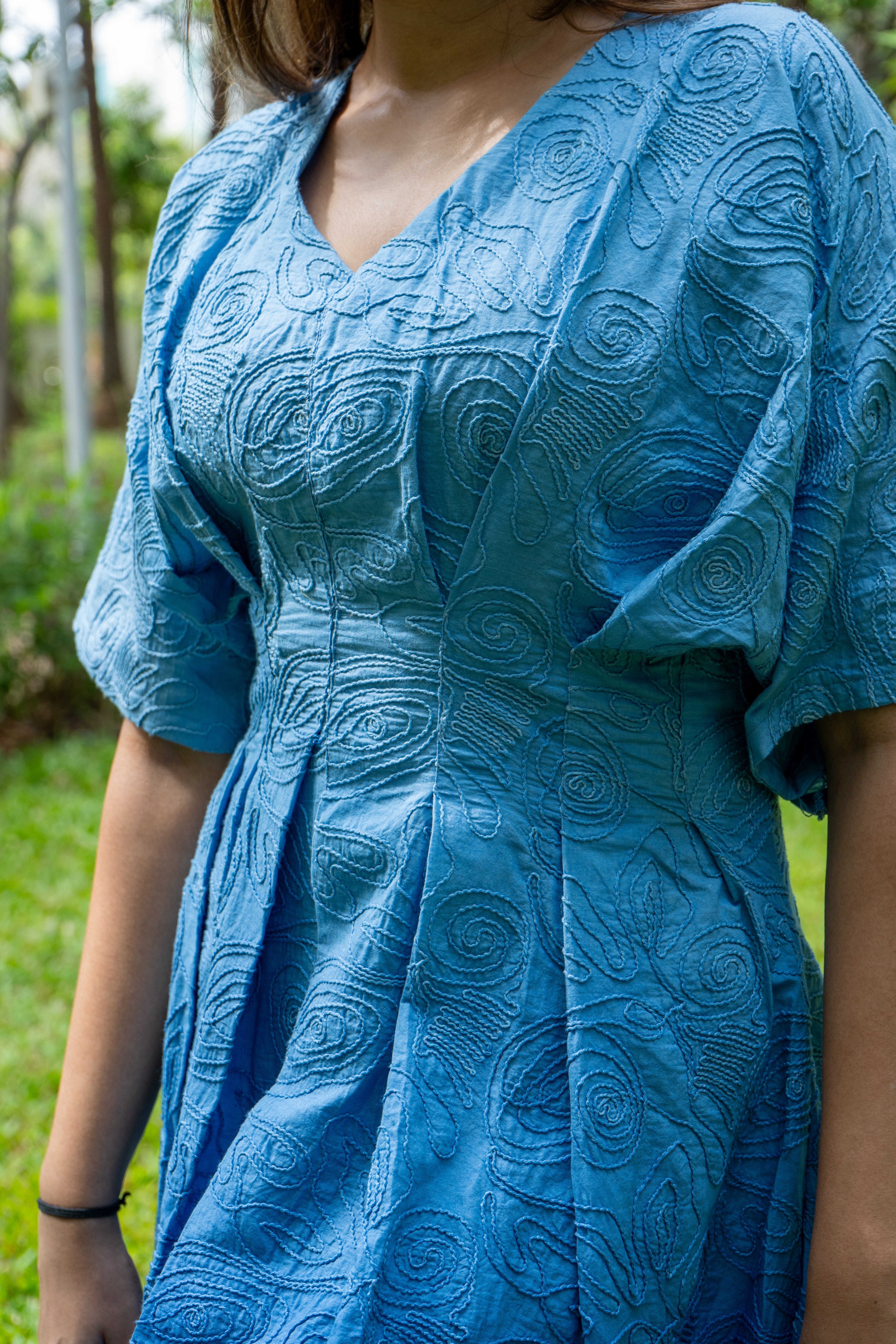 Ocean Whirl Dress