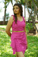 Rose Wrap co-ord