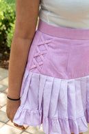 LAVENDER HAZE SKORT