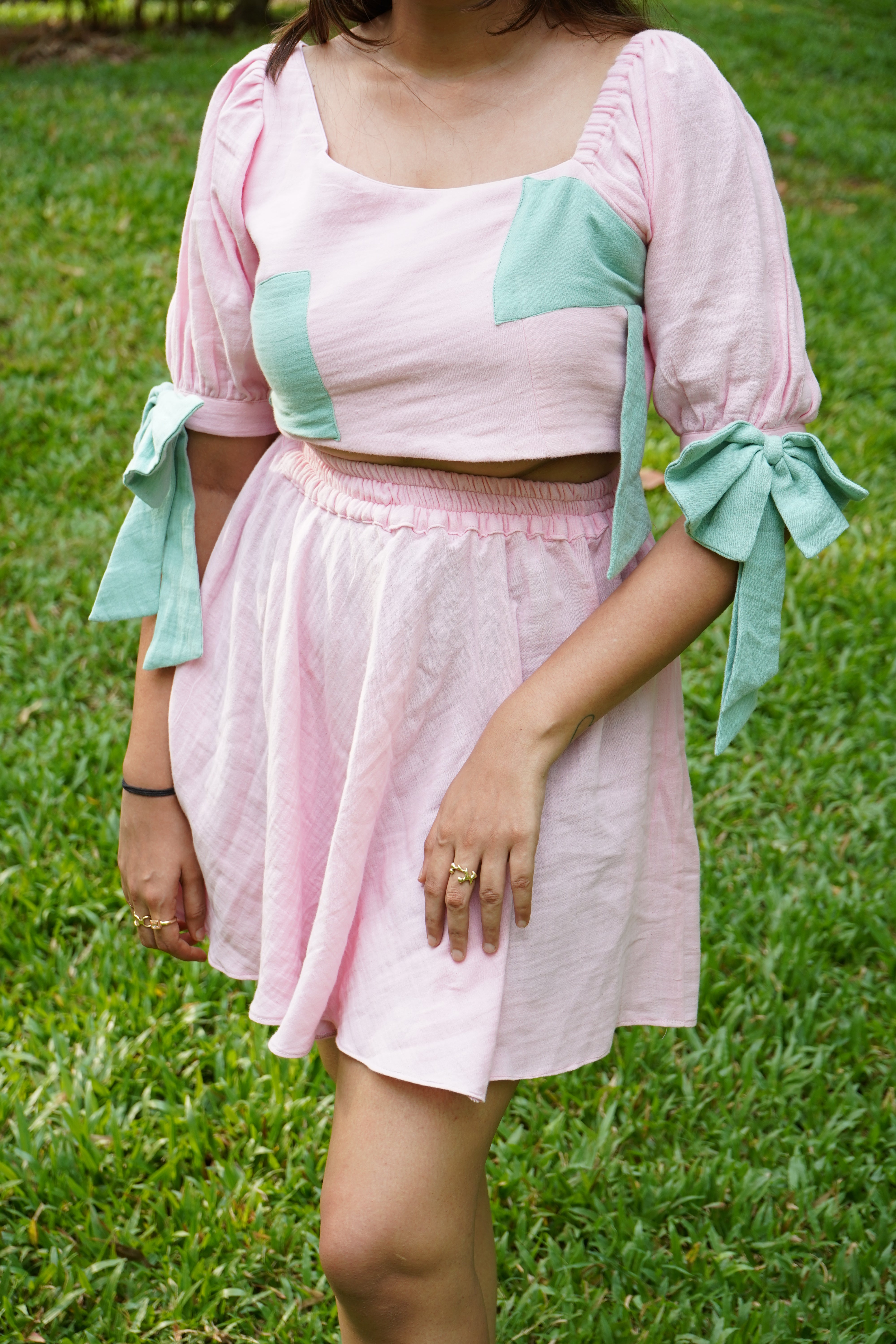 Minted Blush Dress
