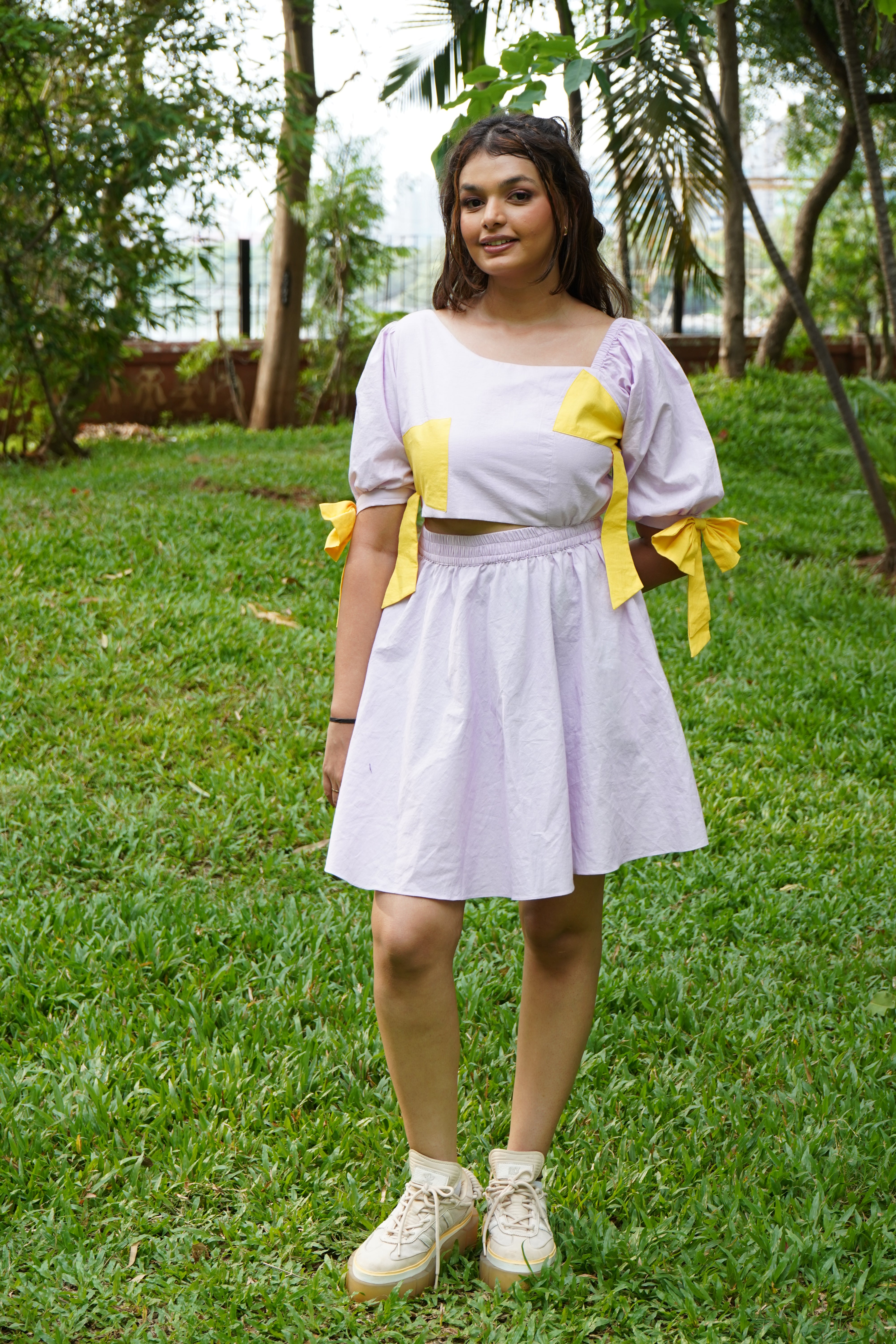Lilac Lemon Drop Dress