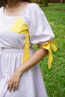 Lilac Lemon Drop Dress
